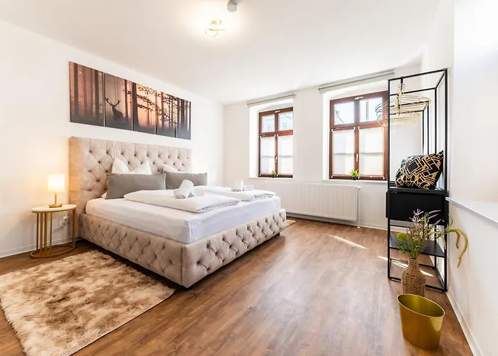 アパート Aurum - Elbe-apartments Neustadt - Bright Collection ドレスデン